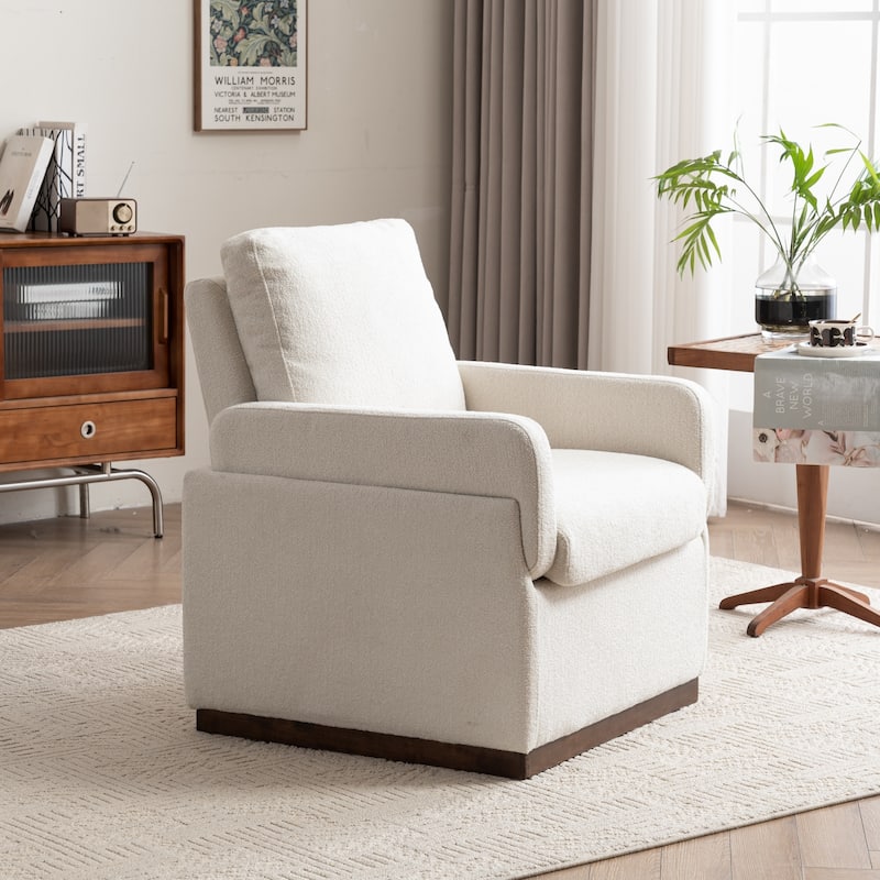 Accent Chair, Oversized Armchair, Modern Comfy Reading Chair
