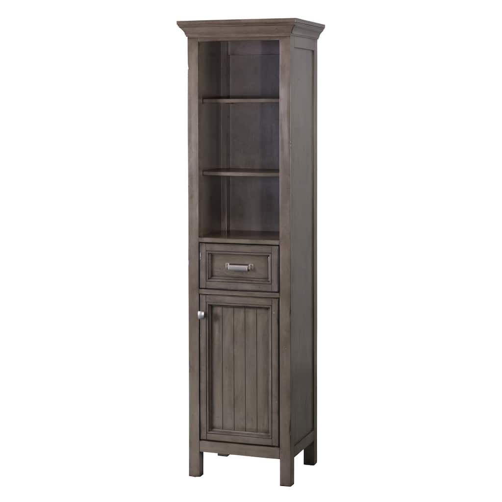 Miseno Tatianna 19" x 70" Poplar Wood Free Standing Bathroom Linen