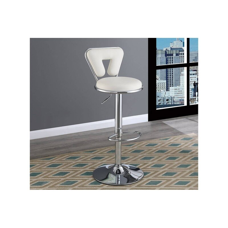 Real leather gas lift bar stools on sale