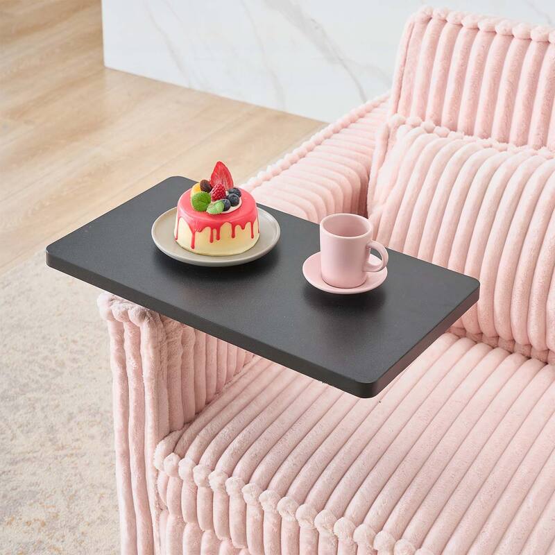 Pull-Out and Push-In Sofa with Movable Tabletop and USB Ports, Ideal for Living Rooms and Bedrooms