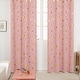 preview thumbnail 27 of 54, Deconovo Gold Star Foil Room Darkening Curtains for Kids 2 Panels