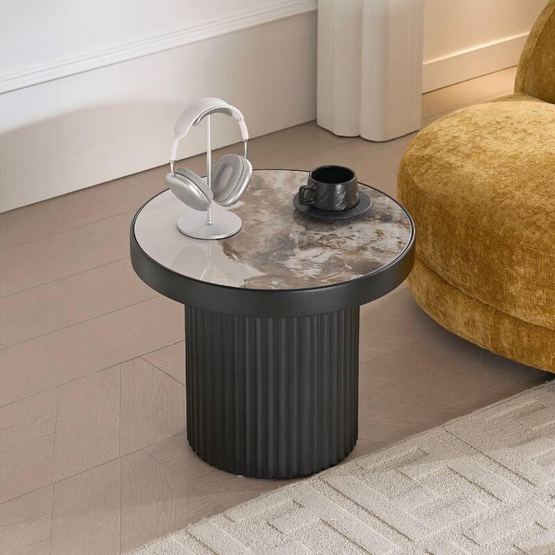 Coffee Table Set of 2 ,MDF Round Coffee Table for Living Room ,Apartment