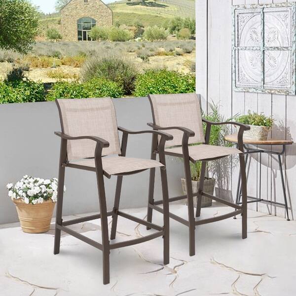 Shop Outdoor Counter Height Bar Stools Classic Patio Bar Chairs