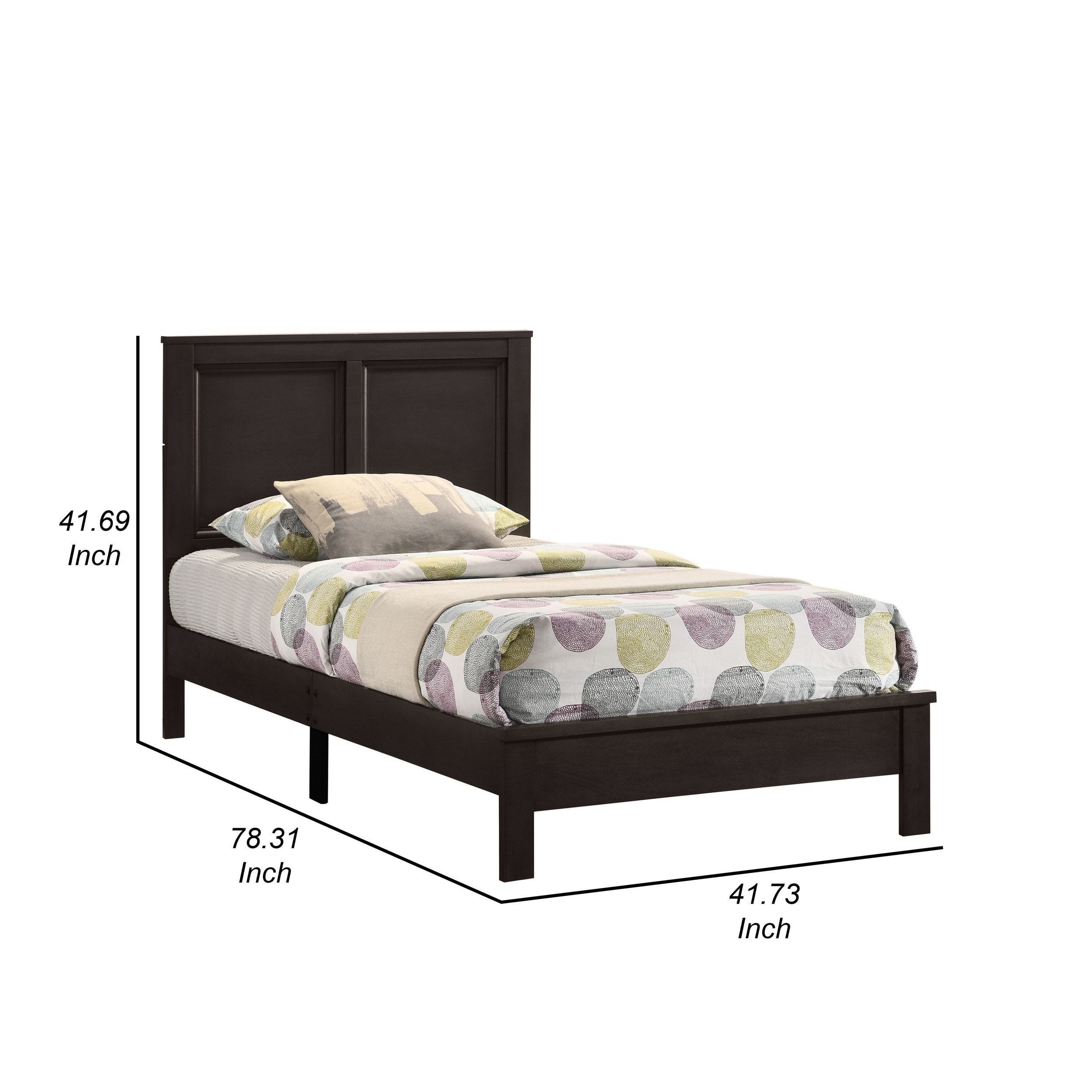 Low profile sale twin bed