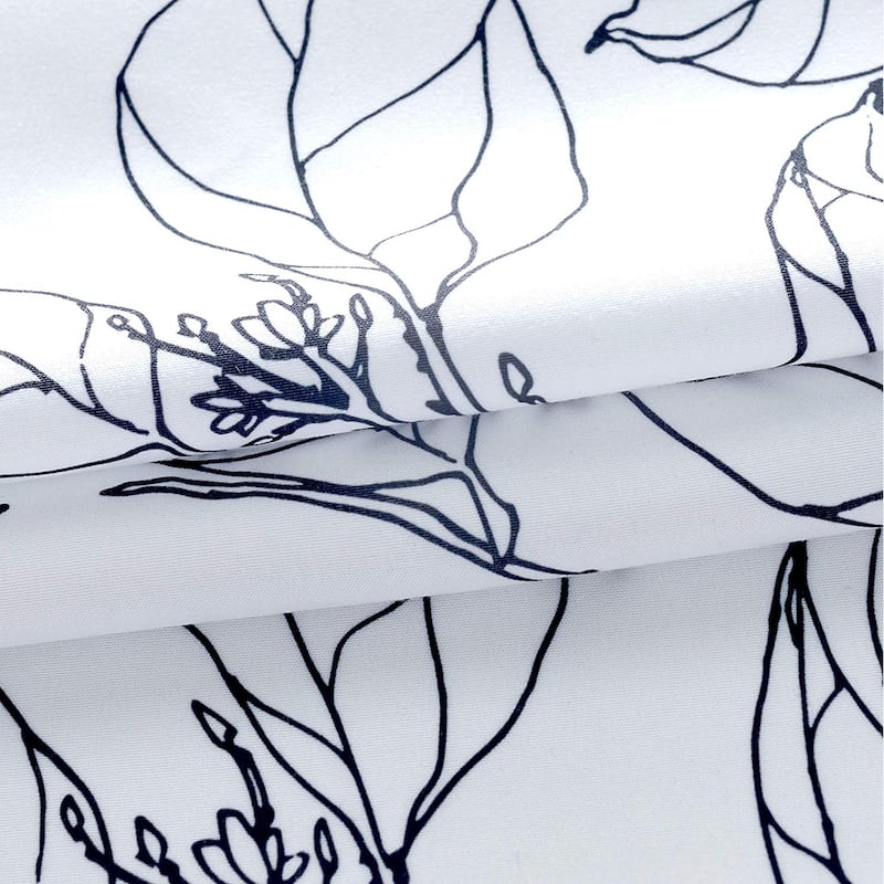Carson Carrington Tappet Sketch Pattern Lined Window Valance