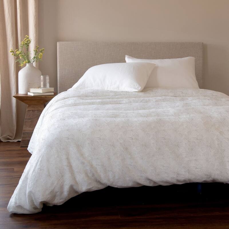 100% French Linen Pillowcase Set by BOKSER HOME