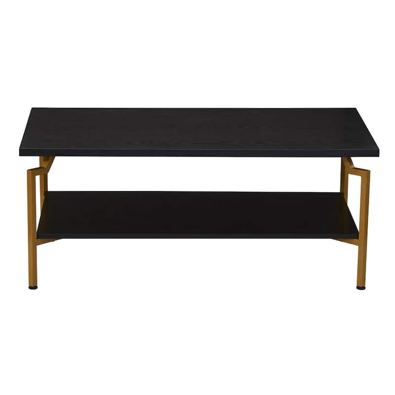 Household Essentials Modern Wood Coffee Table