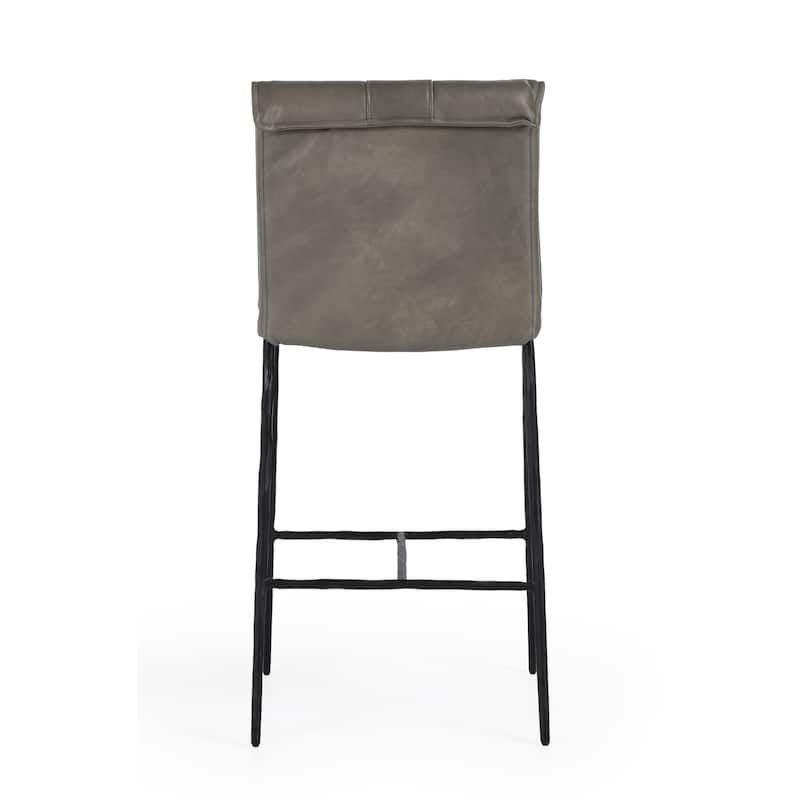 Classic Home Tuscan Leather Bar and Counter Stool