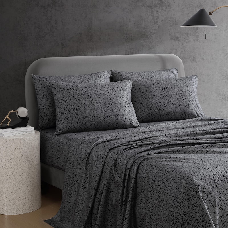Kenneth Cole Printed Cozy Bonus Sheet Sets