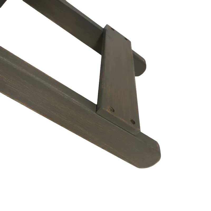 Malibu Outdoor Folding Side Table by GDFStudio - 22.75"W x 15"D x 18.5"H