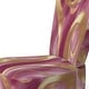 preview thumbnail 28 of 101, Designart "Mettalic Indigo And Gold II" Upholstered Abstract Accent Chair - Glam Arm Chair For Living Room