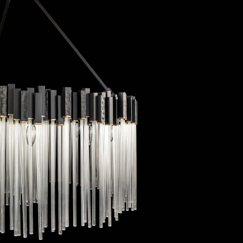 Varaluz Matrix Chandelier - 40"D x 40"W x 42"H