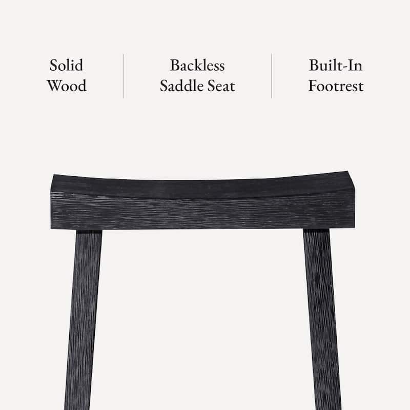 Maven Lane 27" Vincent Counter Height Kitchen Stool