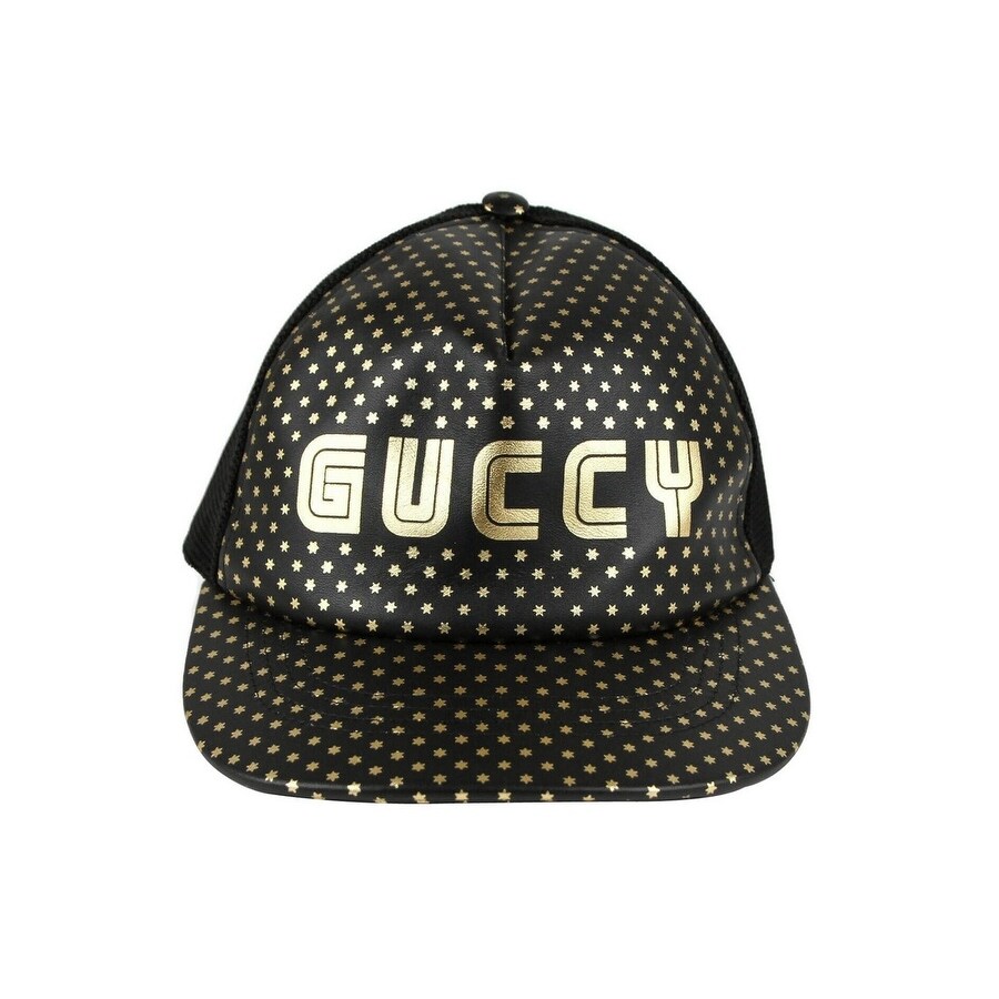 black gucci hat men