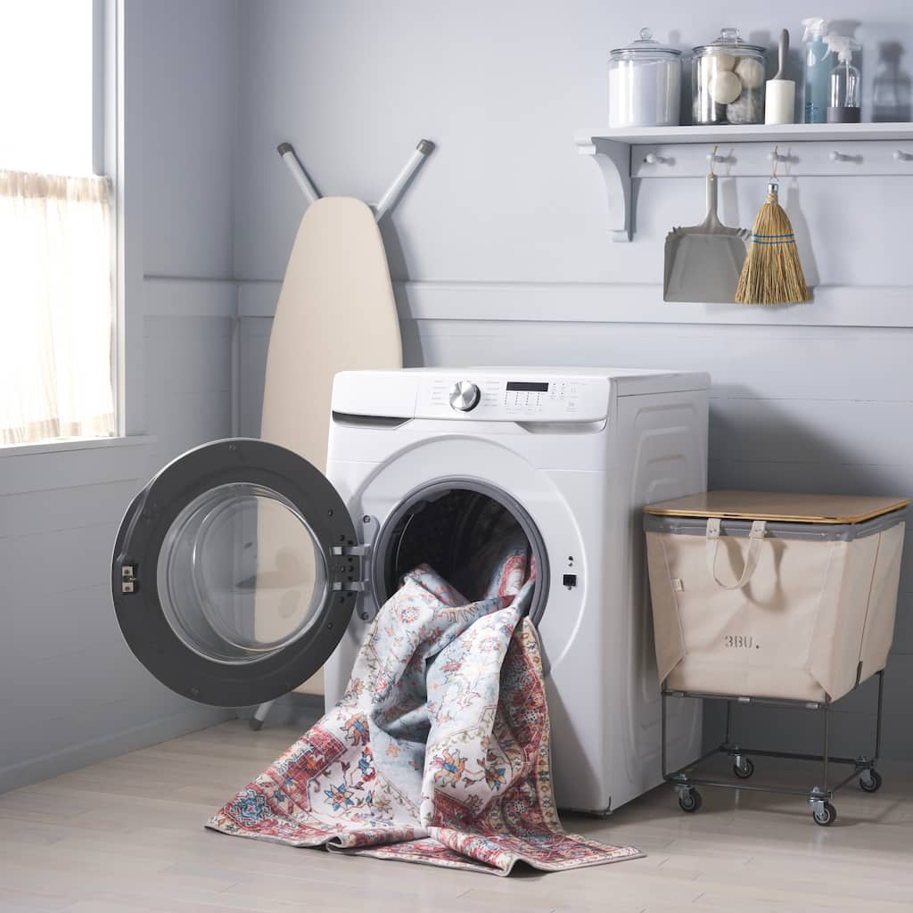 Martha Stewart Savastina Machine Washable & Slip Resistant Rug