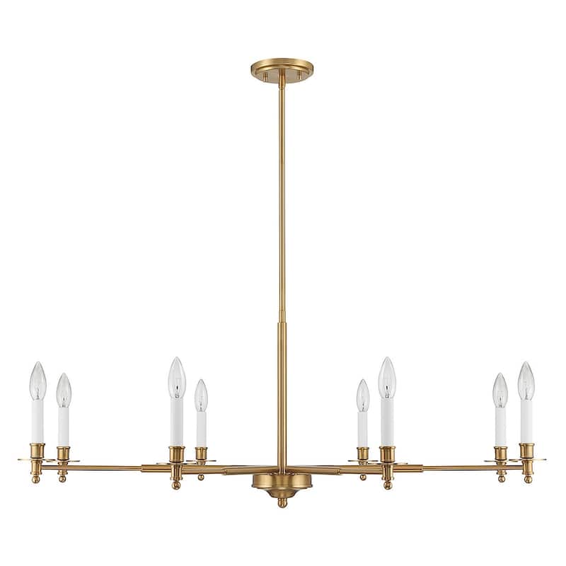 Savoy House 1-4412-8 Jasmine 8 Light 42" Wide Taper Candle Style