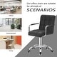 preview thumbnail 3 of 12, Homall Office Chair Adjustable Height Office Desk Chair