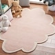 preview thumbnail 1 of 9, SAFAVIEH Handmade Kids Shannen Wool Rug 2'3" x 4' - Pink/Ivory