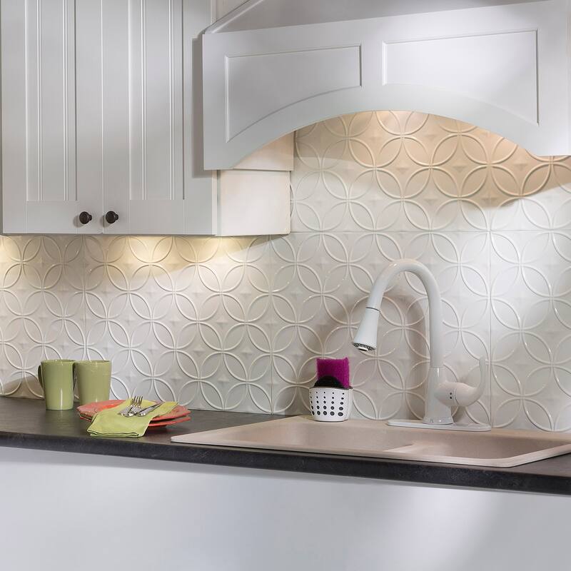 FASÄDE Rings Decorative Vinyl Backsplash Panel