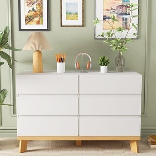 Modern Style 6 Drawers Dresser Storage Cabinet - Bed Bath & Beyond ...