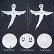 preview thumbnail 2 of 2, Halloween Tree Wrap Ghost Decoration, 2 Pack 50" Halloween Cute Ghost