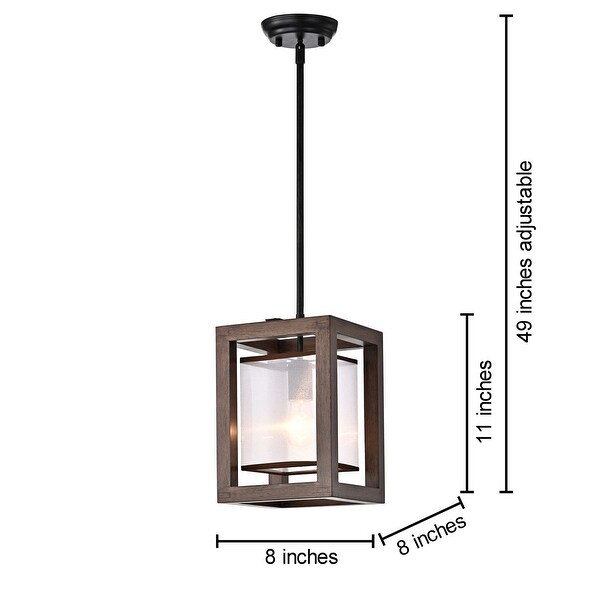 Alina antique black metal natural wood flush mount with fabric shade outlet