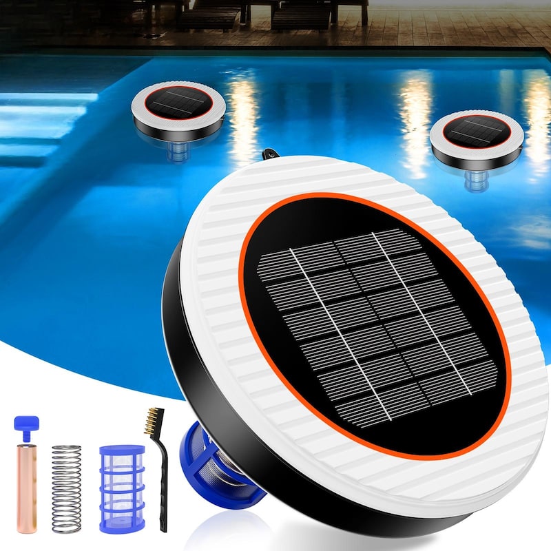 Solar Pool Ionizer Floating Pool Cleaner