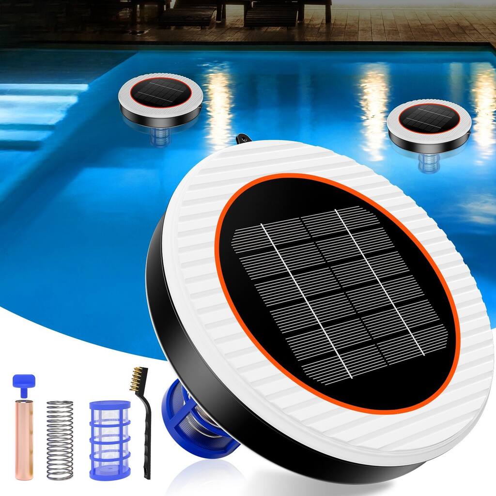 Solar Pool Ionizer Floating Pool Cleaner