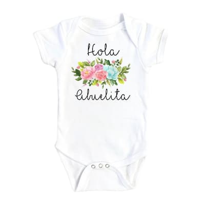 Abuelita - Baby Boy Girl Clothes Infant Bodysuit Funny Cute Newborn
