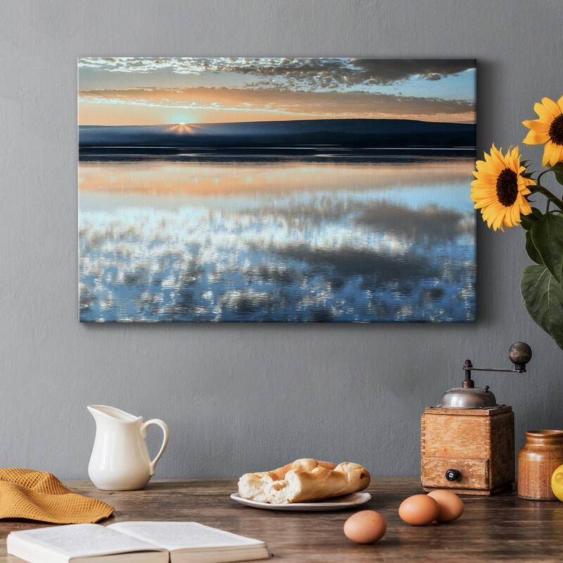 Serene Sunrise Premium Gallery Wrapped Canvas - Ready to Hang