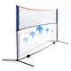 preview thumbnail 5 of 5, 10 Feet Portable Badminton Volleyball Tennis Net Set with Stand/Frame Carry Bag