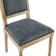 preview thumbnail 15 of 89, Regina Wood Upholstered Dining Chair by Christopher Knight Home
