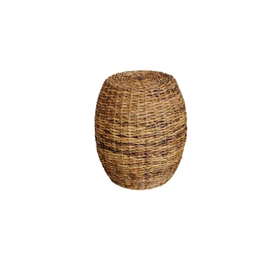 Carolina Living Banana Weave Round Stool