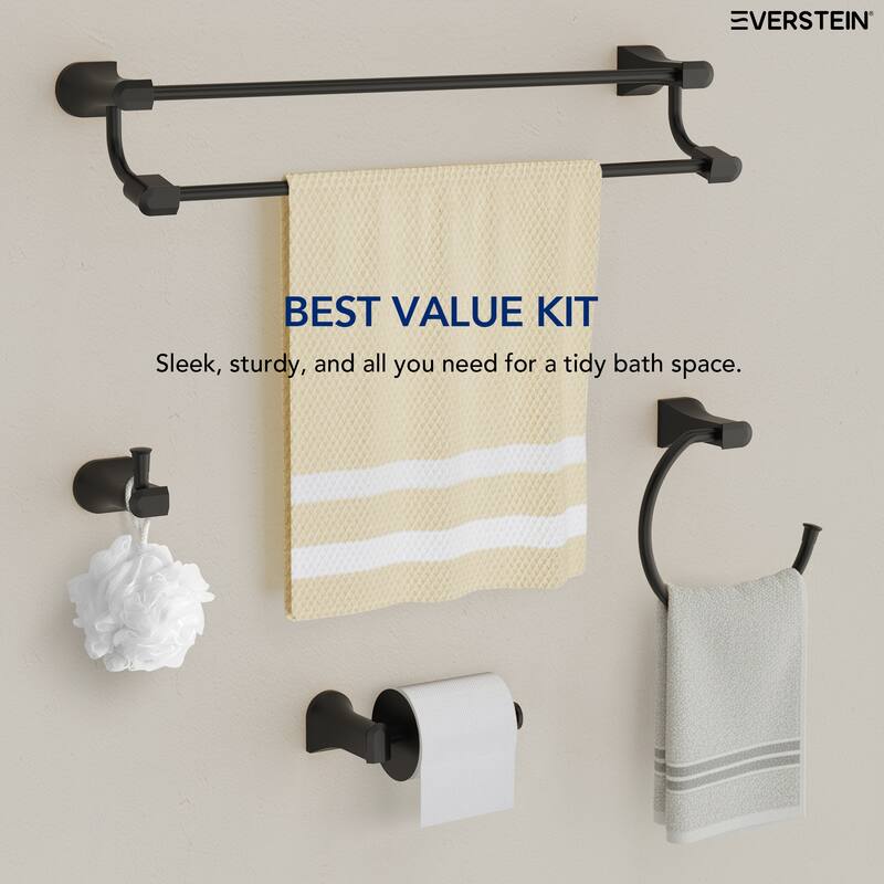 4-Piece Bathroom Hardware Set Bathroom Accessory Set