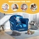 preview thumbnail 8 of 8, Costway Kids Sofa Toddler Upholstered Armrest Chair with Solid Wooden - See Details