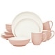 preview thumbnail 10 of 83, Noritake Colorwave 16-Piece Coupe Dinnerware Set, Service For 4 Pink