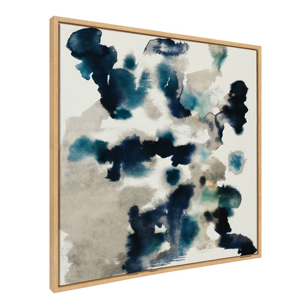 Kate and Laurel Sylvie Gilded Watercolor Frame Canvas by Amy Lighthall