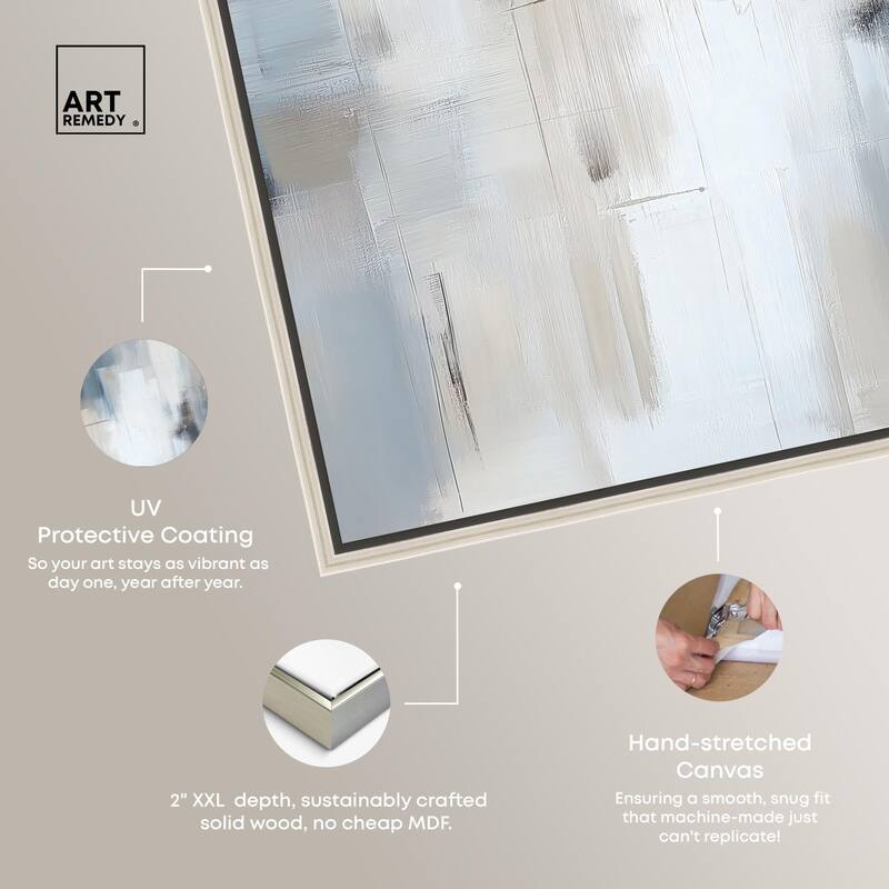 Sculpted Surface Canvas by Art Remedy