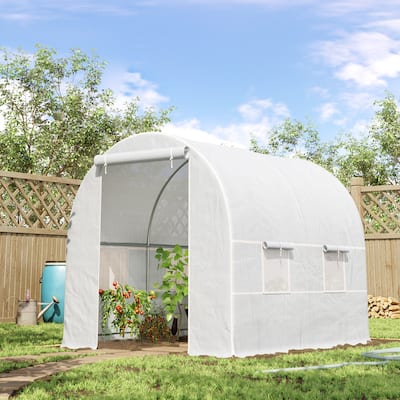 Walk-in Tunnel Greenhouse Warm