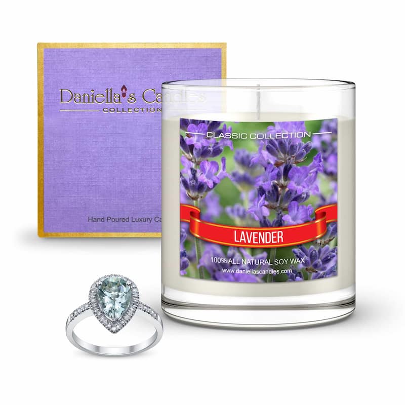 Daniella's Candles Lavender Jewelry Candle - Earrings - Earrings