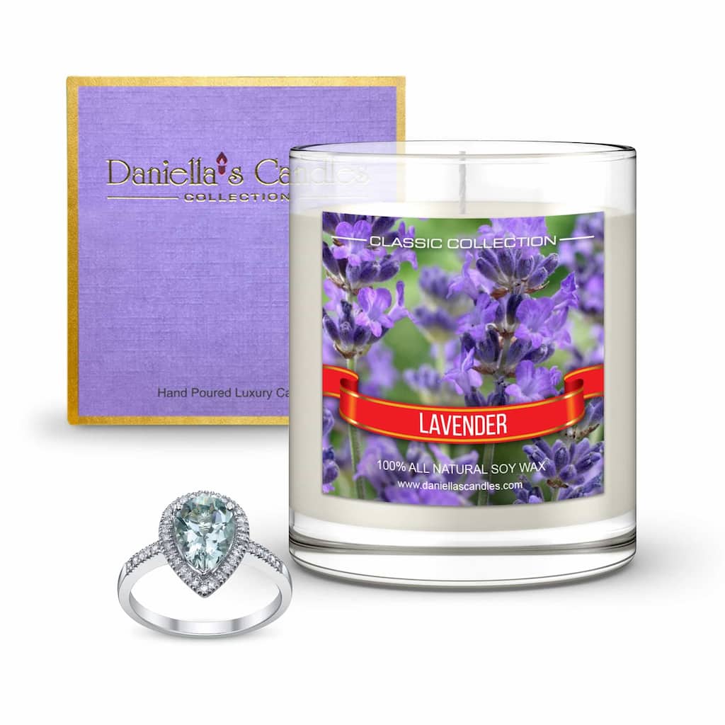 Daniella's Candles Lavender Jewelry Candle - Earrings