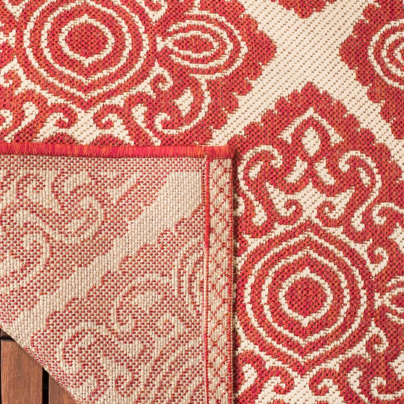 SAFAVIEH Beach House Phyllis Indoor/ Outdoor Waterproof Patio Backyard Rug