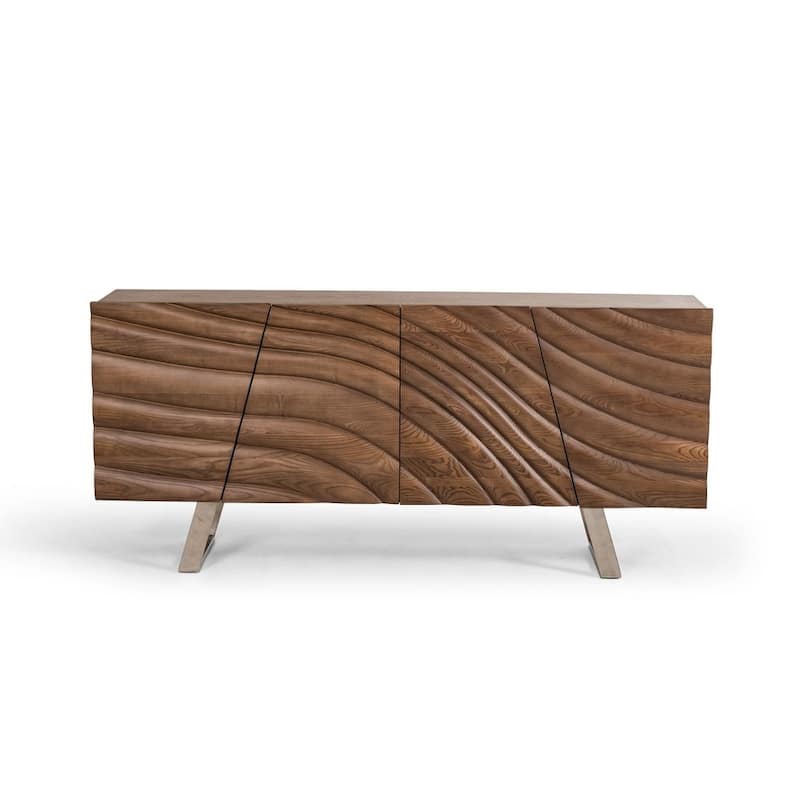 Modrest Finley Mid-Century Walnut Buffet