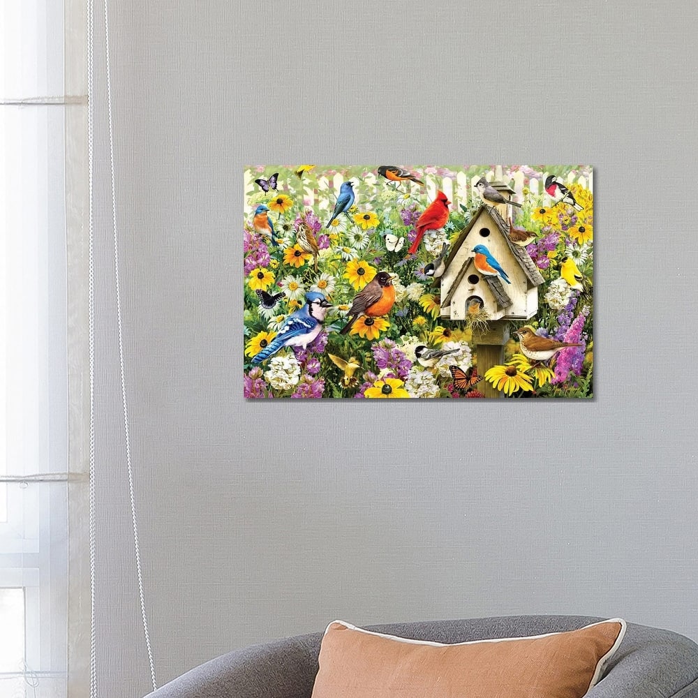 iCanvas "Chapel Birds" by Greg & Company Canvas Print