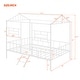 preview thumbnail 3 of 10, Playhouse Design Full Size House Bed Kids Bed Loft Bed