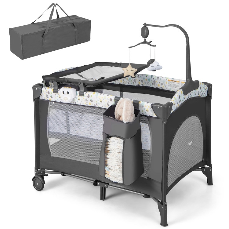 Baby playpen bed bath and beyond outlet