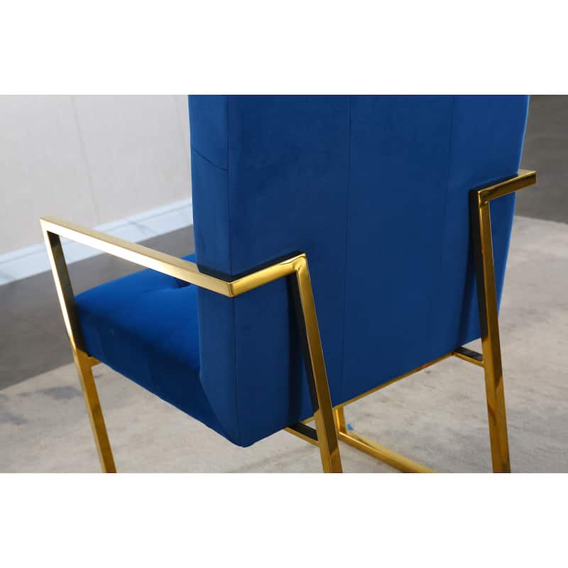 Velvet Dining Arm Chair