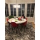 preview thumbnail 6 of 19, Molded Dining Side Chairs For Kitchen Eiffel Metal Legs Design Bedroom Waiting Room (Set of 4)