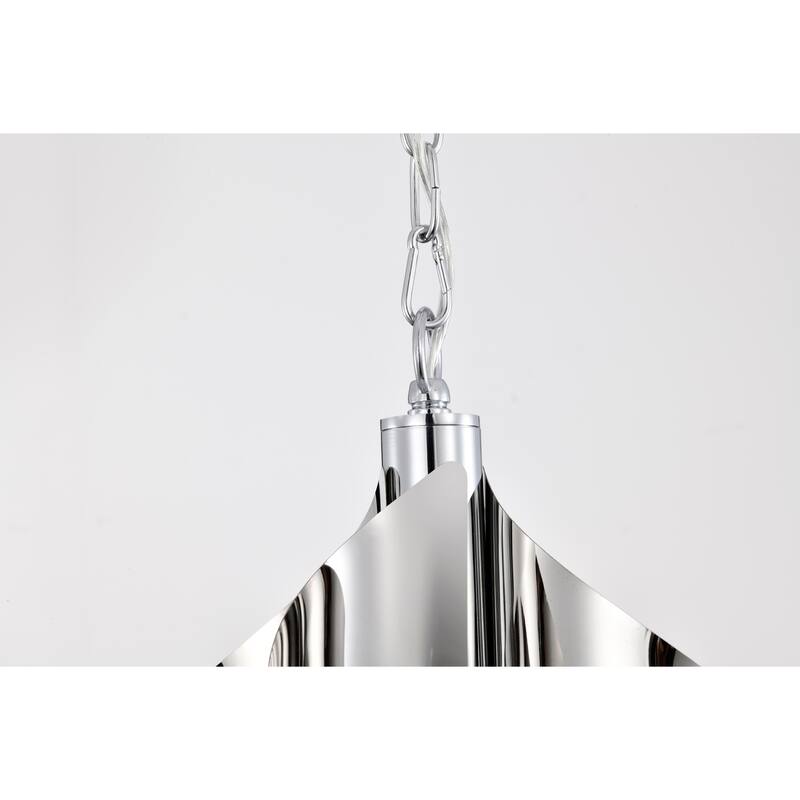 Ruzha 12 Inch Crome Polish Pendant 4 Light