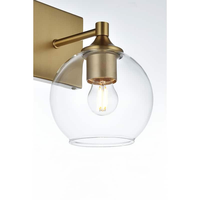 Elegant Lighting LD7308W6 Eero 9" Tall Bathroom Sconce